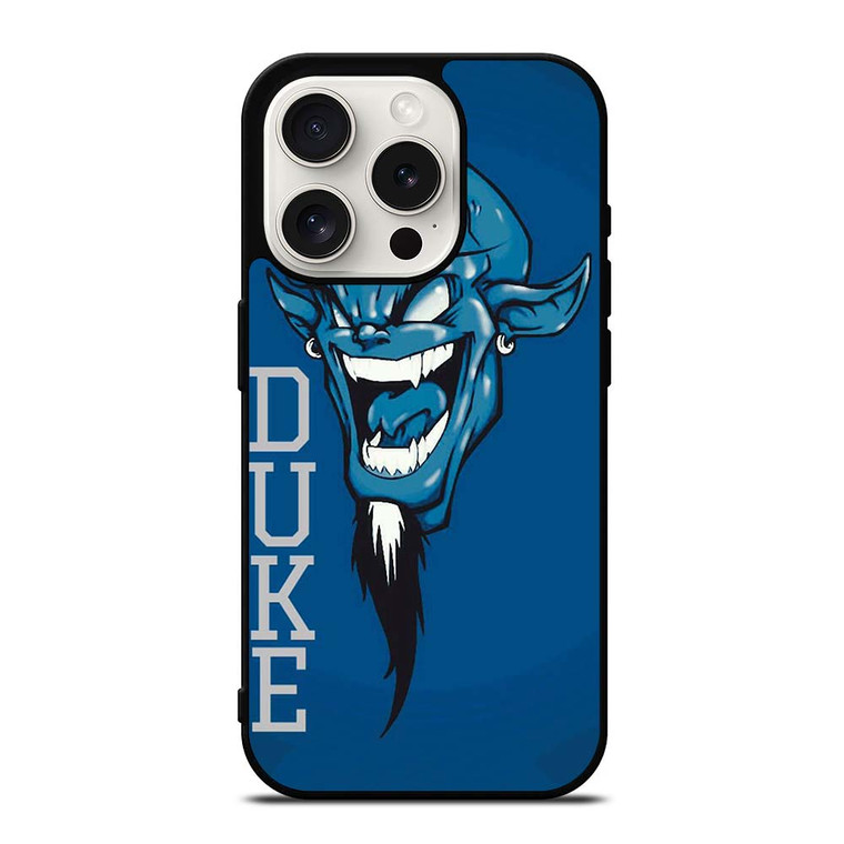 DUKE BLUE DEVILS BASEBALL TEAM LOGO iPhone 15 Pro Case