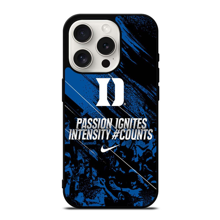 DUKE BLUE DEVILS PASSION IGNITES iPhone 15 Pro Case