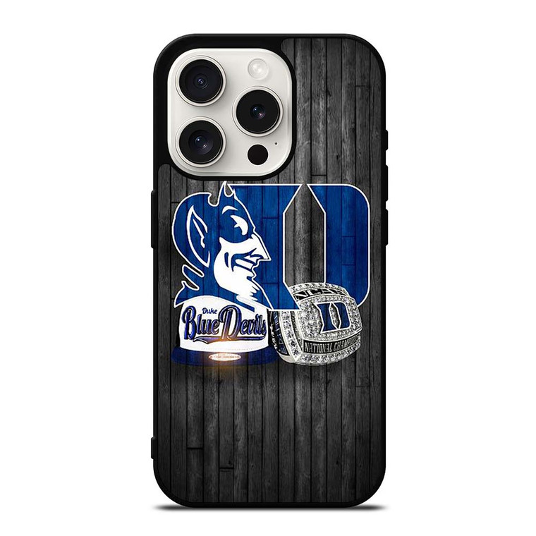 DUKE BLUE DEVILS SYMBOL iPhone 15 Pro Case