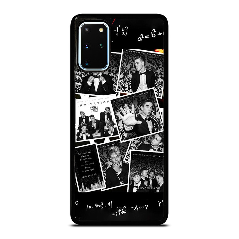 BLACK WHITE WHY DON'T WE Samsung Galaxy S20 Plus Case