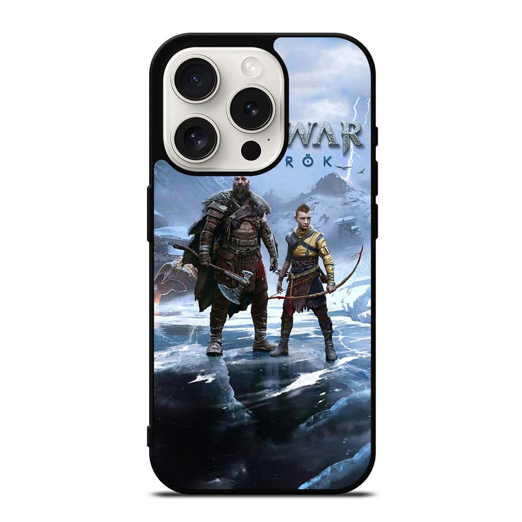GOD OF WAR RAGNAROK KRATOS ATREUS iPhone 15 Pro Case