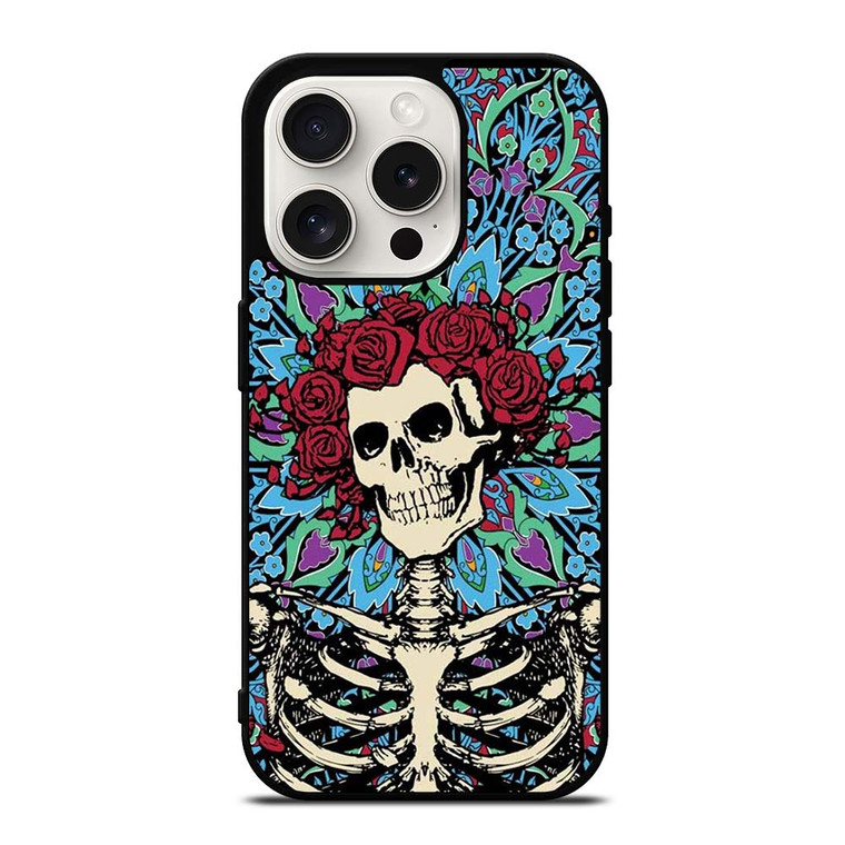 GRATEFUL DEAD SKULL AND ROSE 2 iPhone 15 Pro Case