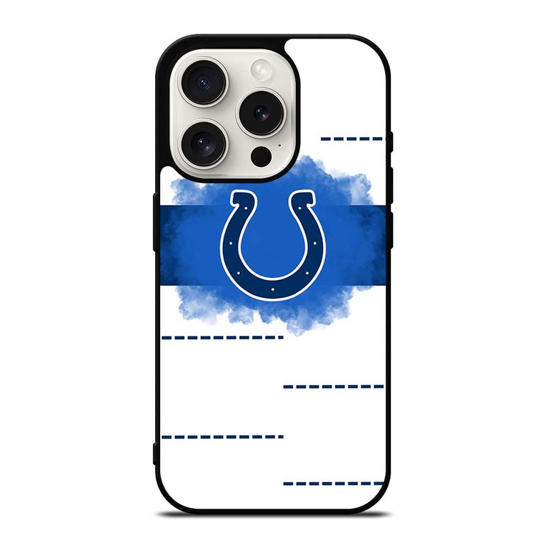 INDIANAPOLIS COLTS LOGO FOOTBALL ICON iPhone 15 Pro Case
