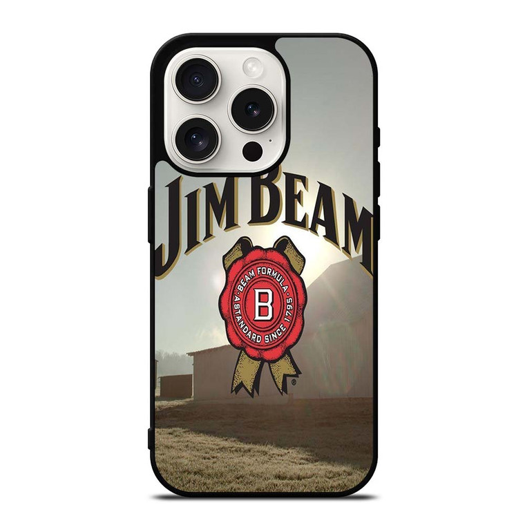 JIM BEAM WHISKEY LOGO iPhone 15 Pro Case