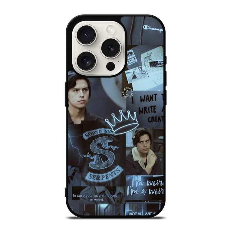 JUGHEAD JONES RIVERDALE COLLAGE iPhone 15 Pro Case