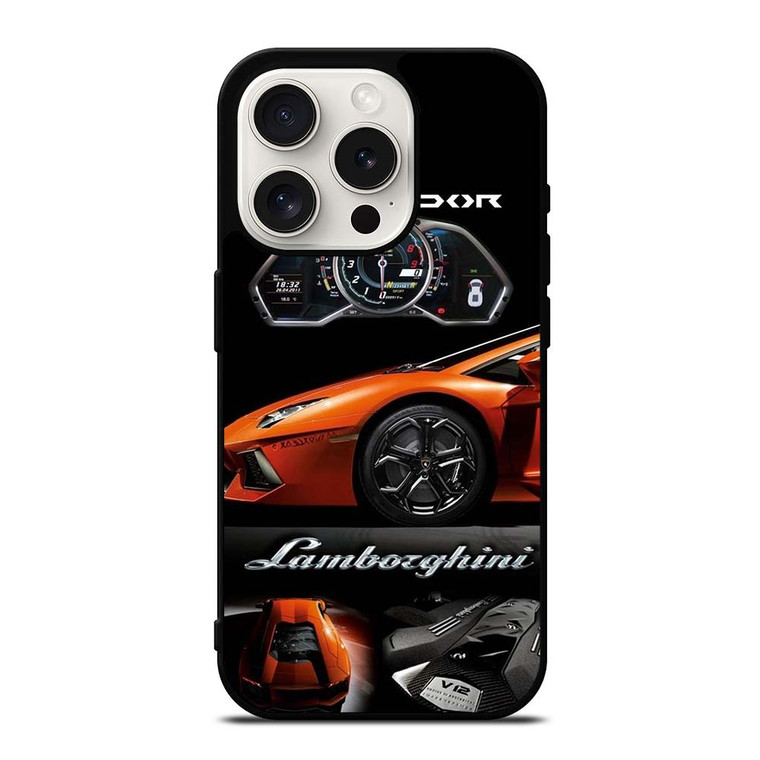 LAMBORGHINI AVENTADOR iPhone 15 Pro Case
