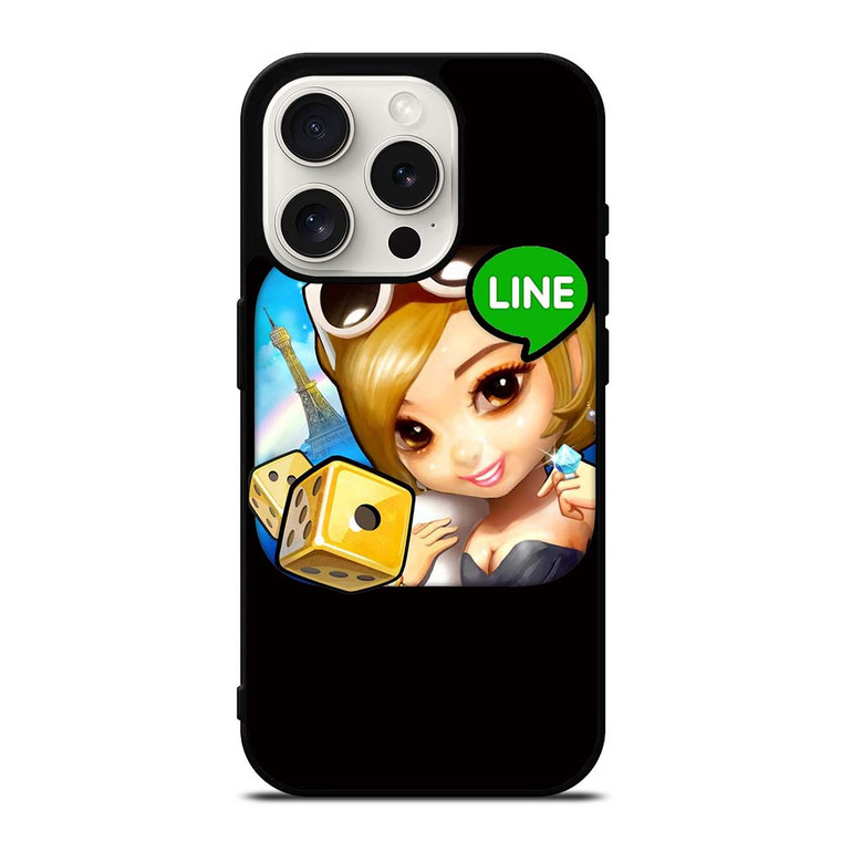 LINE ANDROID iPhone 15 Pro Case