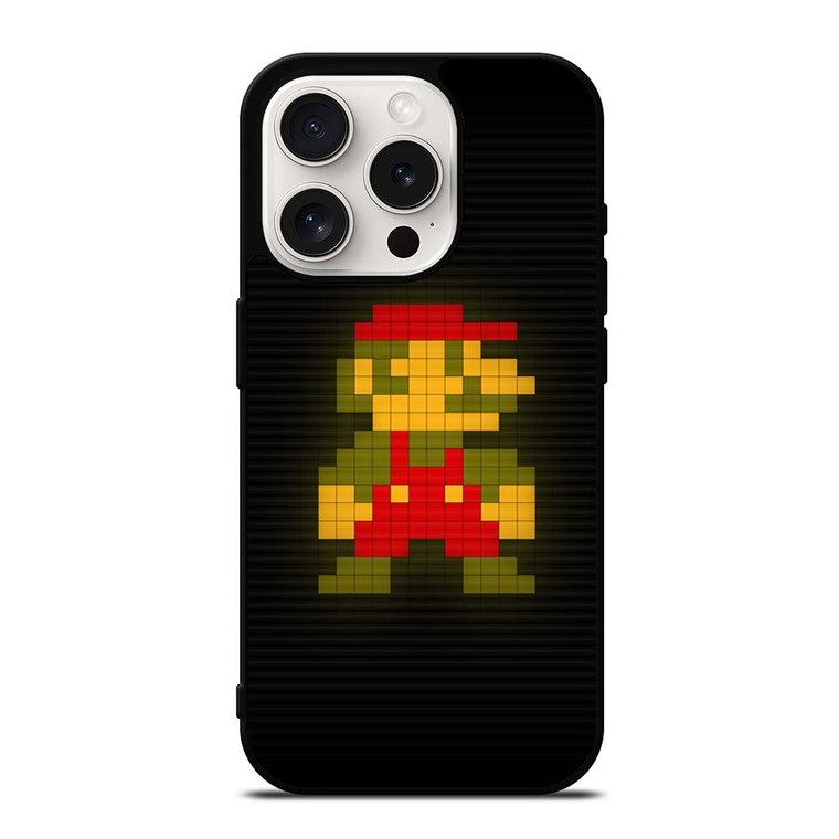 MARIO BROS 8 BIT iPhone 15 Pro Case