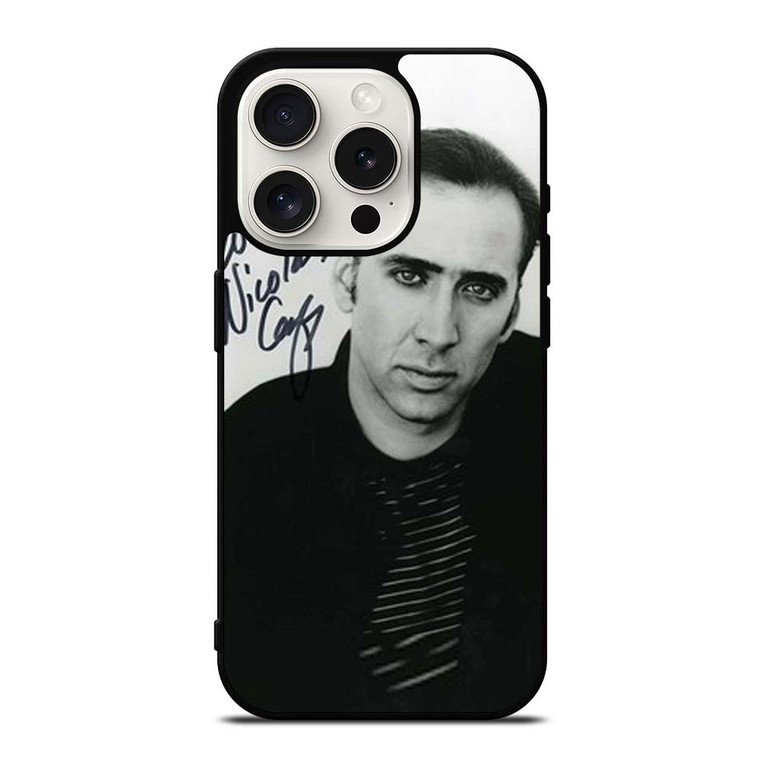 NICOLAS CAGE SIGNATURE iPhone 15 Pro Case