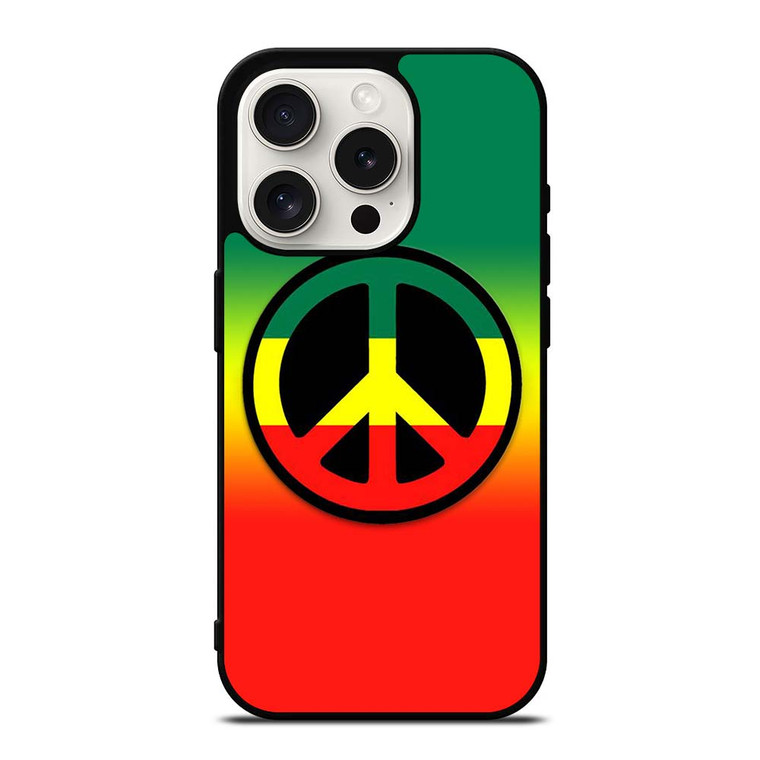 PEACE SIGN LOGO SYMBOL iPhone 15 Pro Case