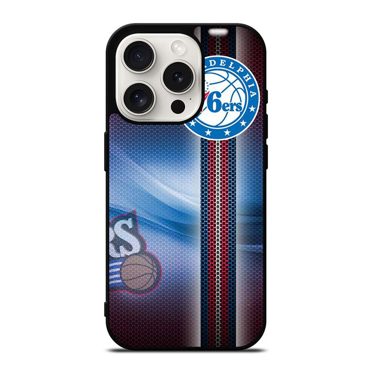 PHILADELPHIA 76ers Logo iPhone 15 Pro Case