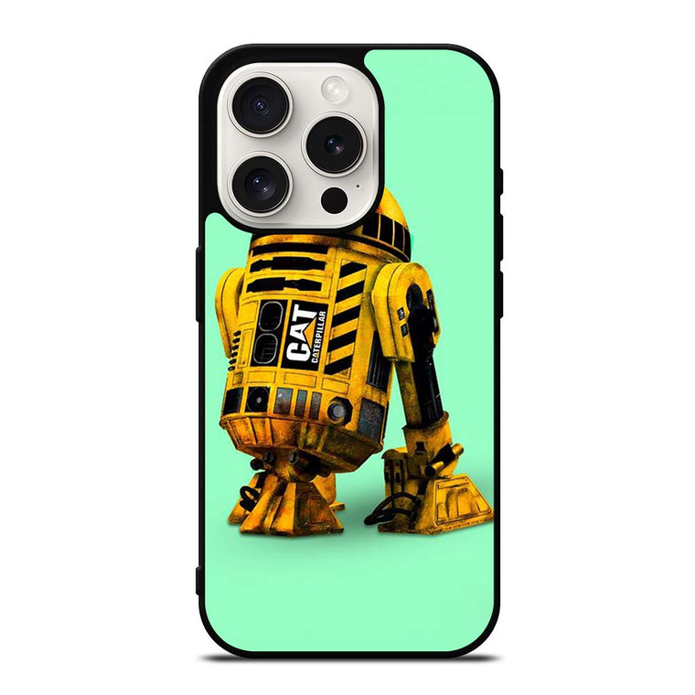 R2D2 STAR WARS ROBOT CATERPILLAR iPhone 15 Pro Case