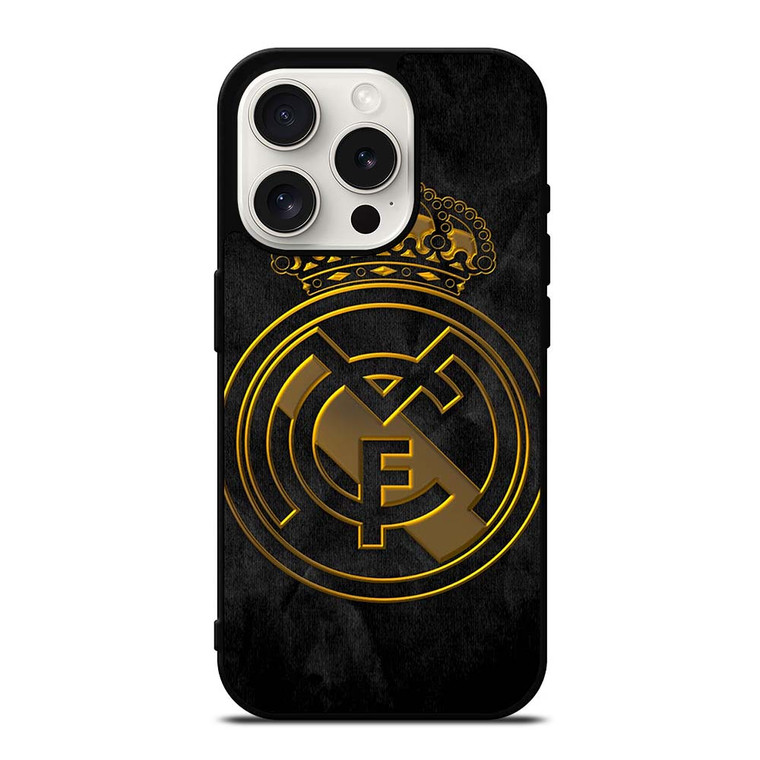 REAL MADRID GOLD iPhone 15 Pro Case