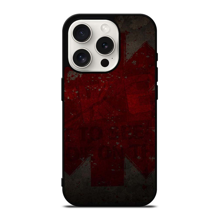 RED HOT CHILI PEPPERS LOGO iPhone 15 Pro Case