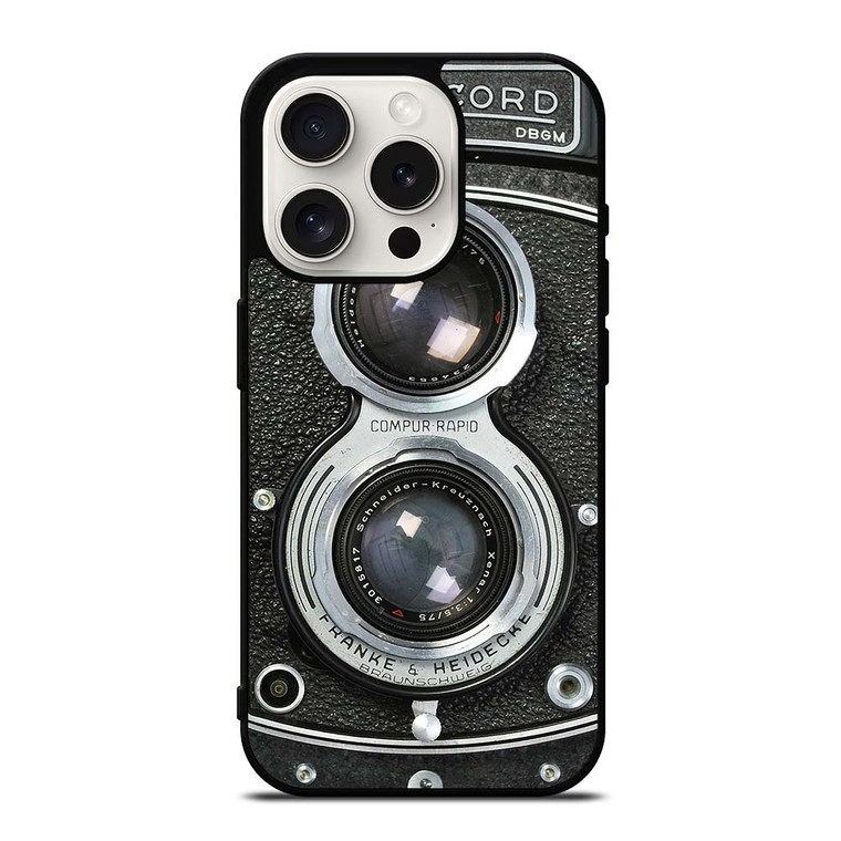 ROLLEICORD iPhone 15 Pro Case