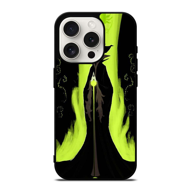 SLEEPING BEAUTY MALEFICENT DISNEY CARTOON iPhone 15 Pro Case