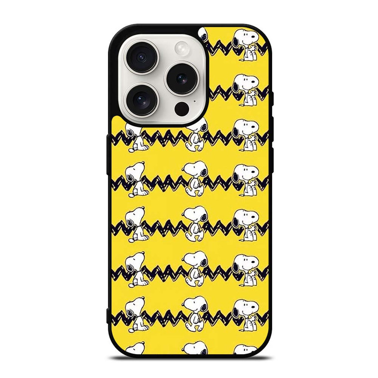 SNOOPY DOG COLLAGE iPhone 15 Pro Case