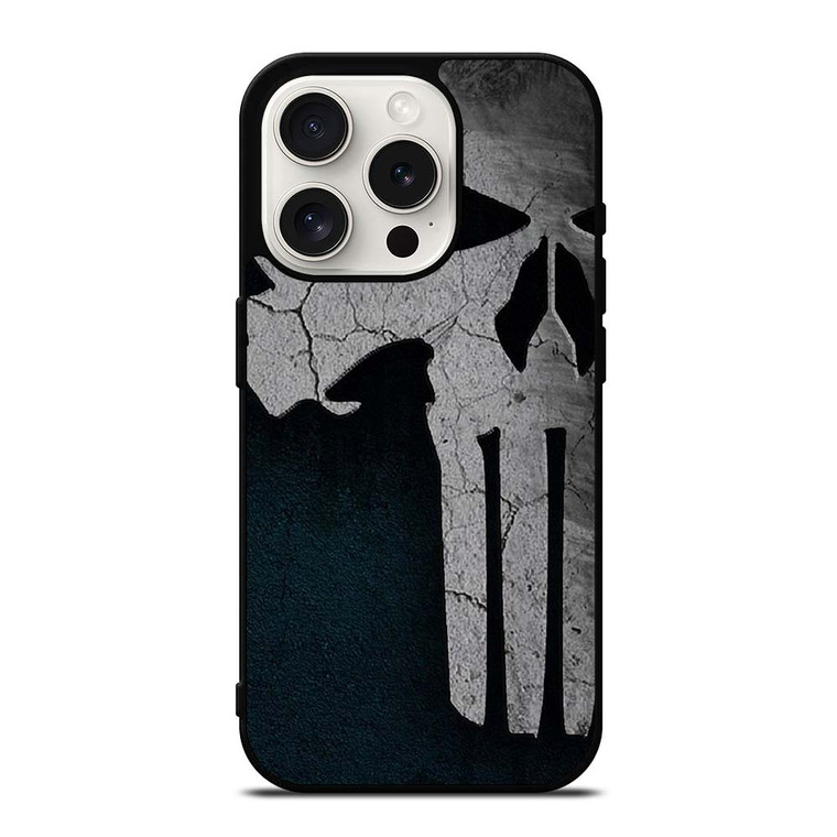 THE PUNISHER LOGO SKULL MARVEL iPhone 15 Pro Case
