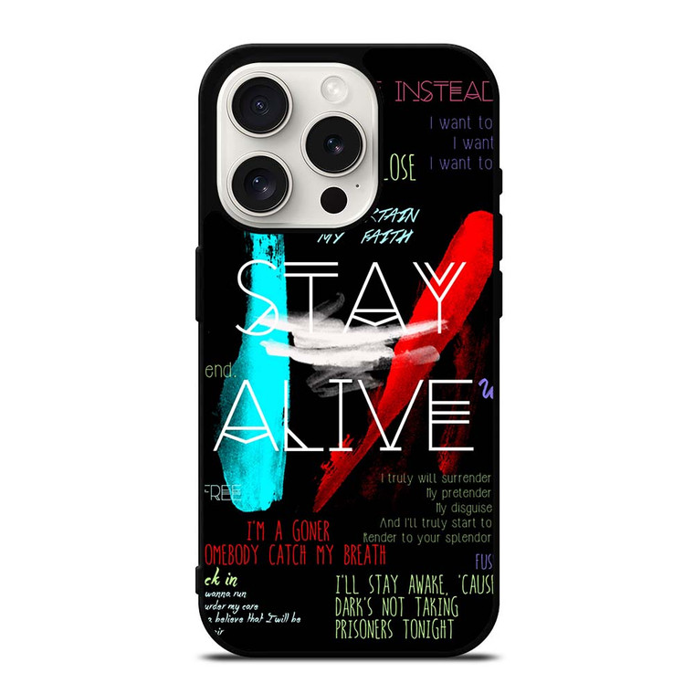 TWENTY ONE PILOTS STAY ALIVE iPhone 15 Pro Case