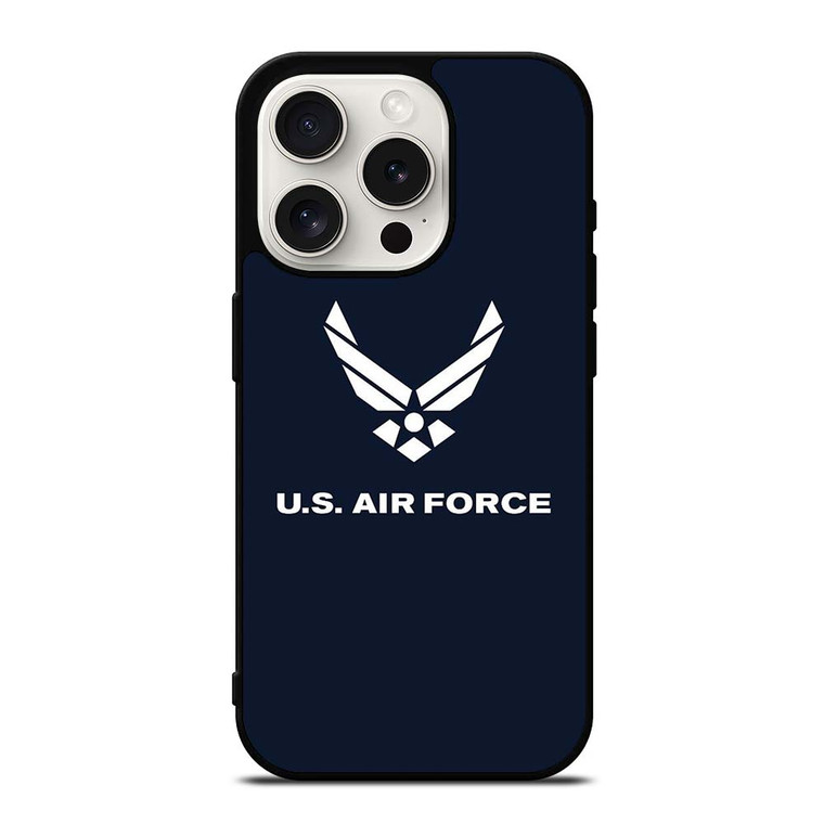 UNITED STATES US AIR FORCE LOGO iPhone 15 Pro Case