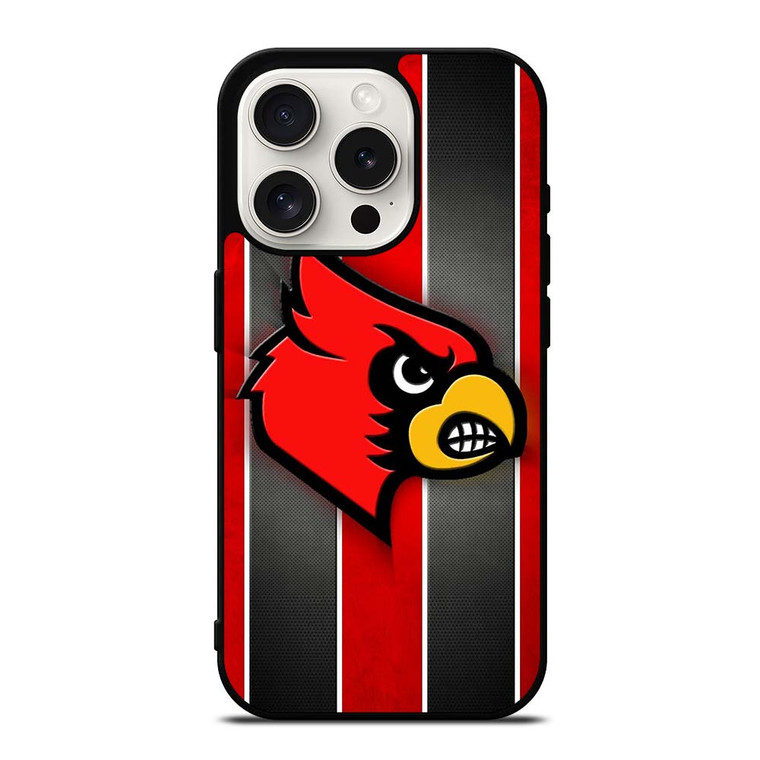 UNIVERSITY OF LOUISVILLE CARDINALS LOGO iPhone 15 Pro Case
