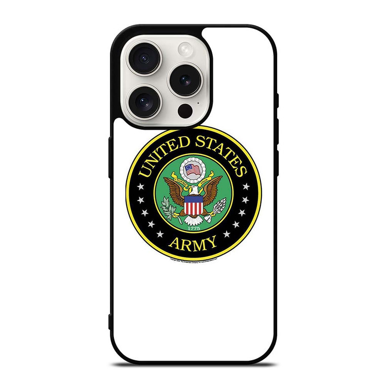 US ARMY LOGO UNITED STATES iPhone 15 Pro Case