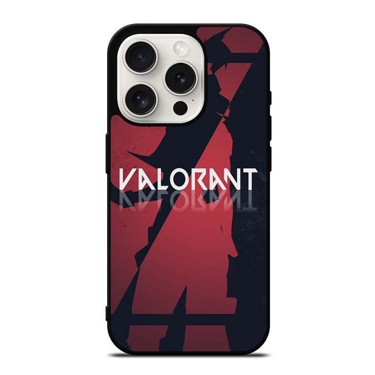 VALORANT GAMES SLICED LOGO iPhone 15 Pro Case