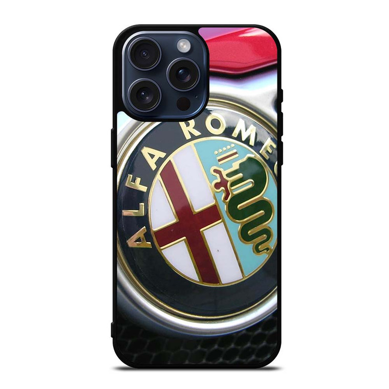 ALFA ROMEO EMBLEM iPhone 15 Pro Max Case