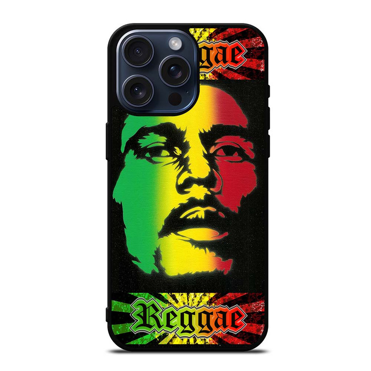 BOB MARLEY RASTA iPhone 15 Pro Max Case