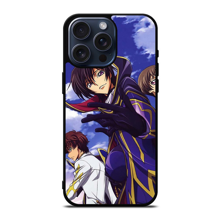 CODE GEASS ANIME MANGA iPhone 15 Pro Max Case