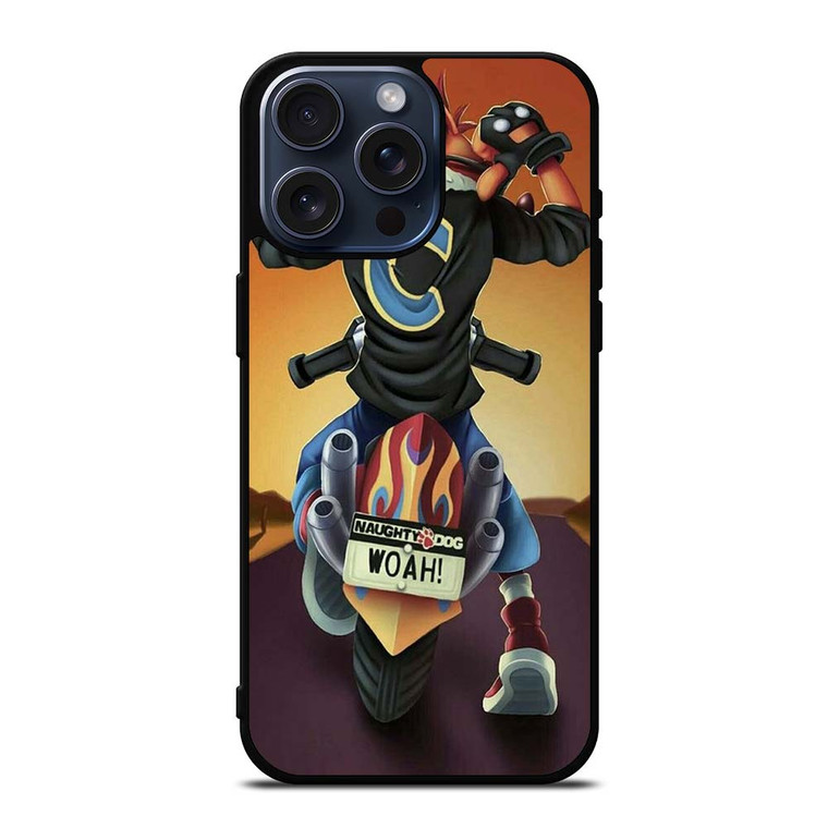 CRASH BANDICOOT FAN ART iPhone 15 Pro Max Case