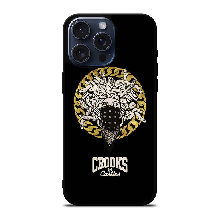 CROOKS AND CASTLES BANDANA iPhone 15 Pro Max Case