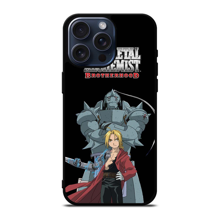EDWARD AND ALPHONSE ELRIC FULLMETAL ALCHEMIST iPhone 15 Pro Max Case