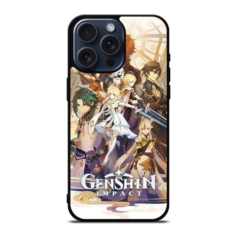 GENSHIN IMPACT GAME CHARACTERS iPhone 15 Pro Max Case