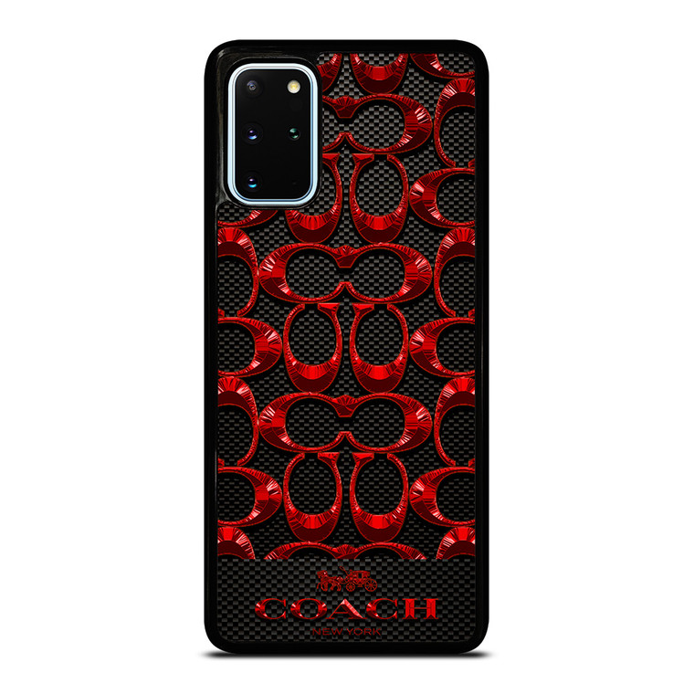 COACH NEW YORK CARBON Samsung Galaxy S20 Plus Case