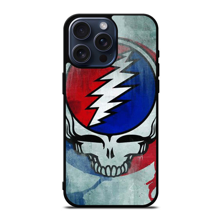 GRATEFUL DEAD ART LOGO iPhone 15 Pro Max Case