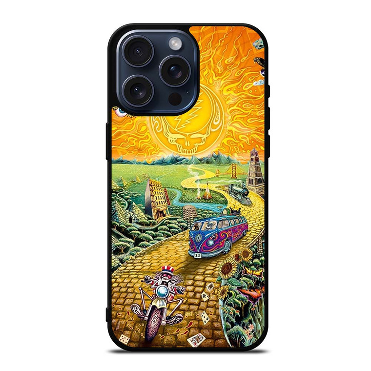 GRATEFUL DEAD GOLD ROAD iPhone 15 Pro Max Case
