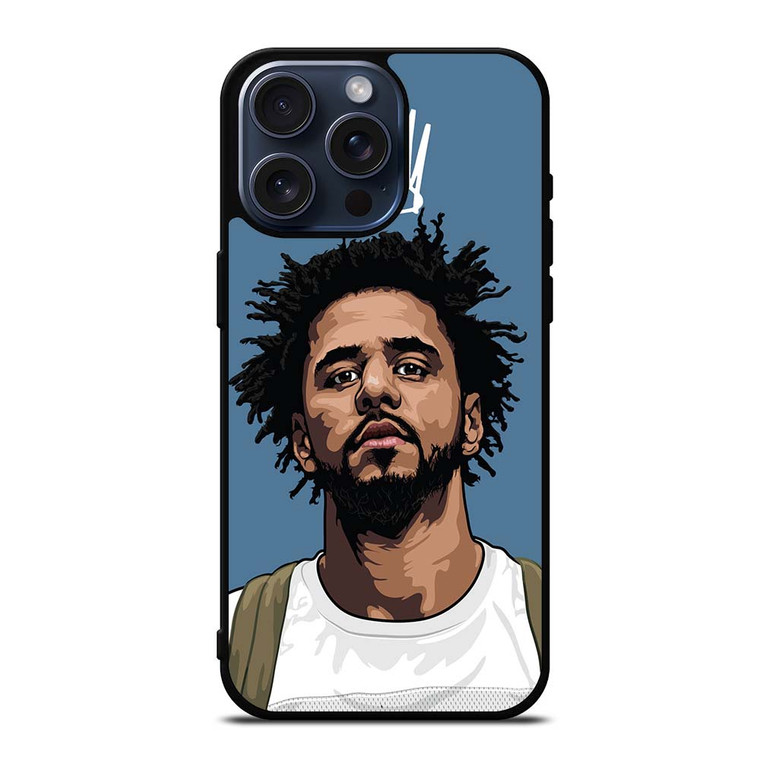 J COLE FOREST CARTOON iPhone 15 Pro Max Case