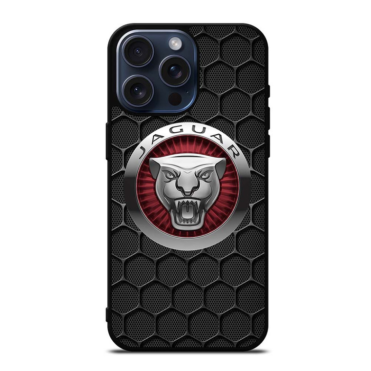 JAGUAR LOGO CAR EMBLEM iPhone 15 Pro Max Case