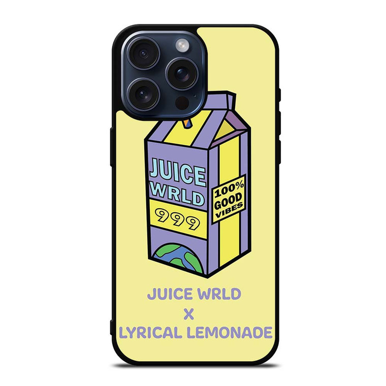JUICE WRLD 999 LEMONADE iPhone 15 Pro Max Case