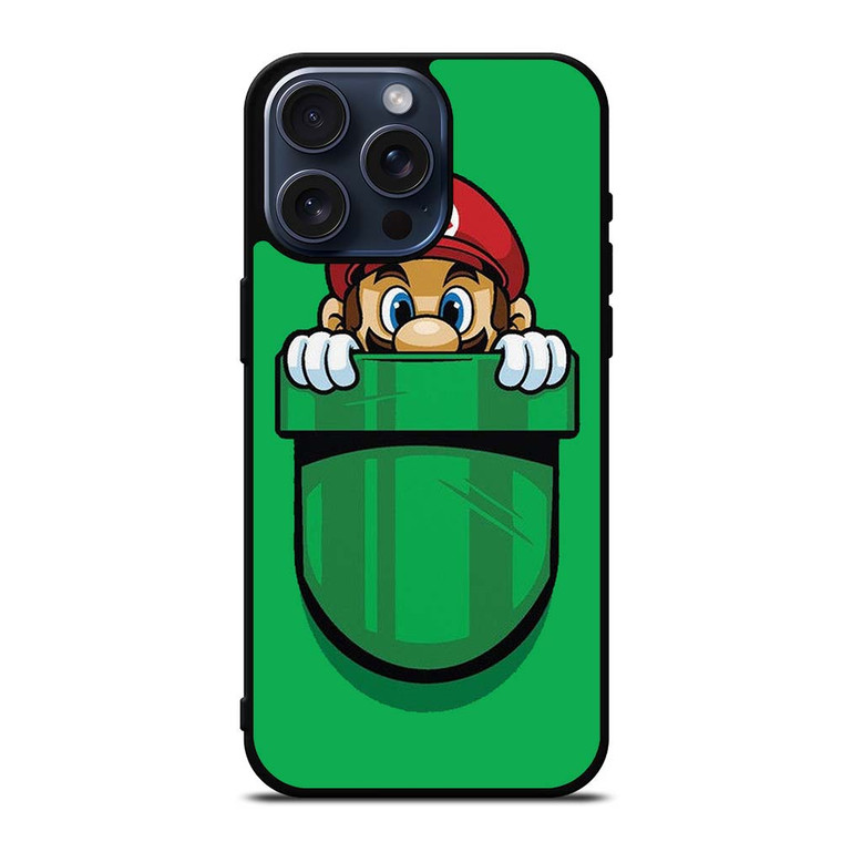 MARIO BROSS POCKET PLUMBER iPhone 15 Pro Max Case