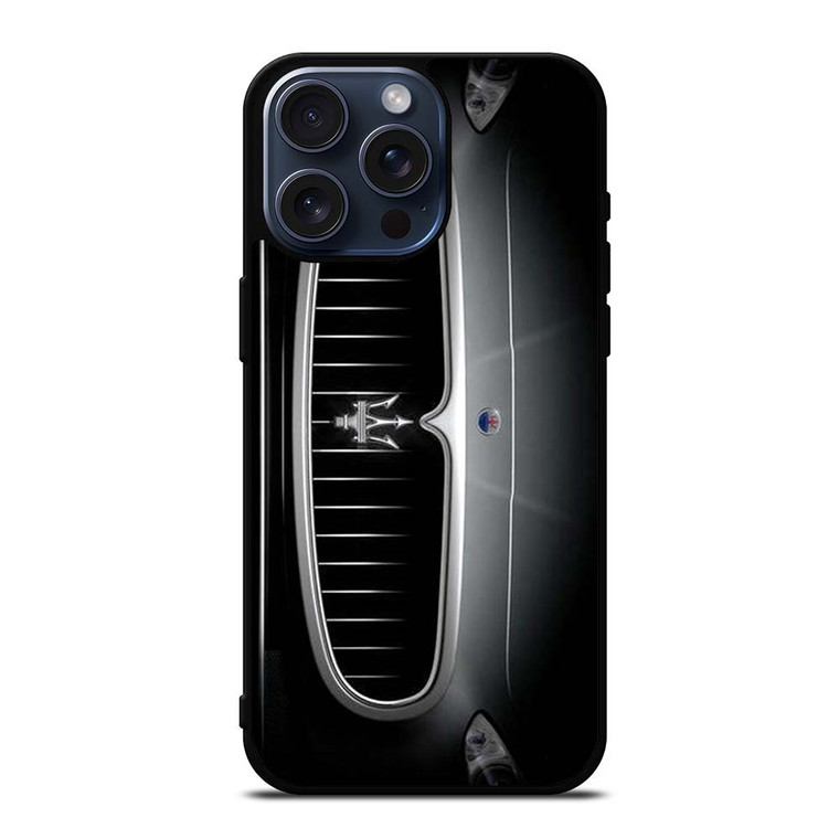 MASERATI CAR EMBLEM iPhone 15 Pro Max Case