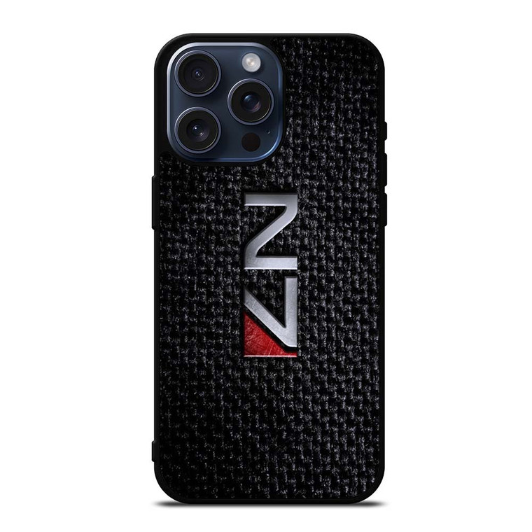 MASS EFFECT N7 METAL LOGO iPhone 15 Pro Max Case
