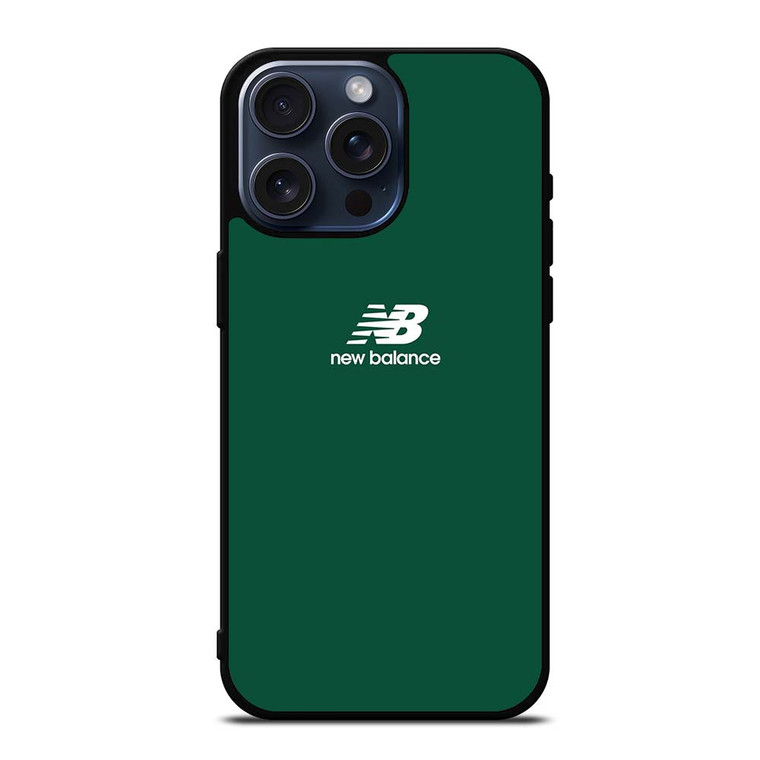 NEW BALANCE LOGO GREEN iPhone 15 Pro Max Case