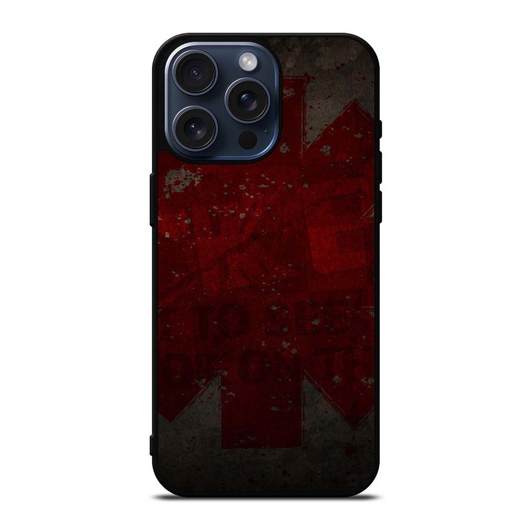 RED HOT CHILI PEPPERS LOGO iPhone 15 Pro Max Case