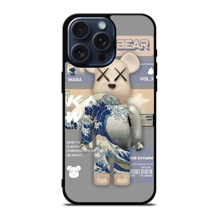 ROBOT BEAR MASA KAWS VOL 3 iPhone 15 Pro Max Case