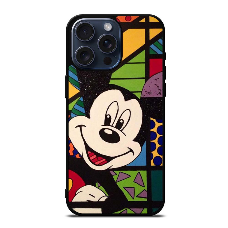 ROMERO BRITTO MICKEY MOUSE iPhone 15 Pro Max Case
