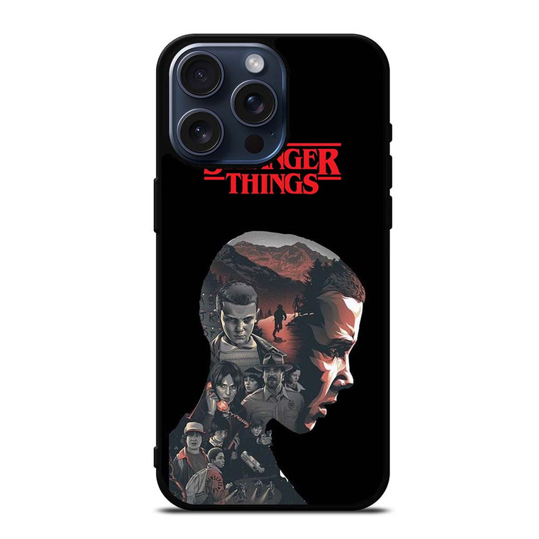 STRANGER THINGS ART iPhone 15 Pro Max Case