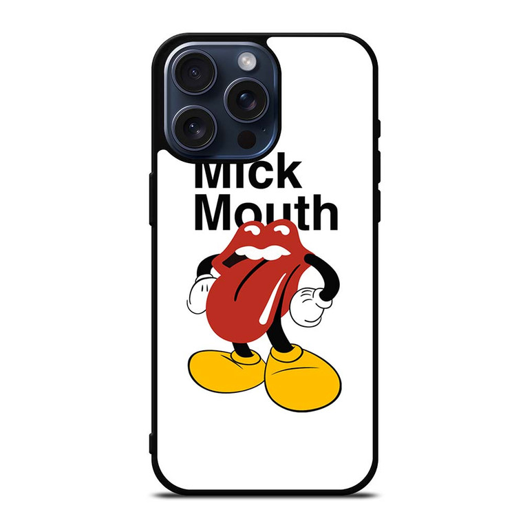 THE ROLLING STONES MICK MOUTH iPhone 15 Pro Max Case