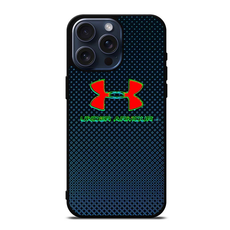 UNDER ARMOUR LOGO RED GREEN iPhone 15 Pro Max Case